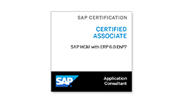 SAP Certified Application Associate-SAP HCM with ERP6.0EHP7